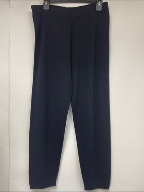 John Lainey Black Women's Cashmere Trousers - Comfortable Everyday Essential XL